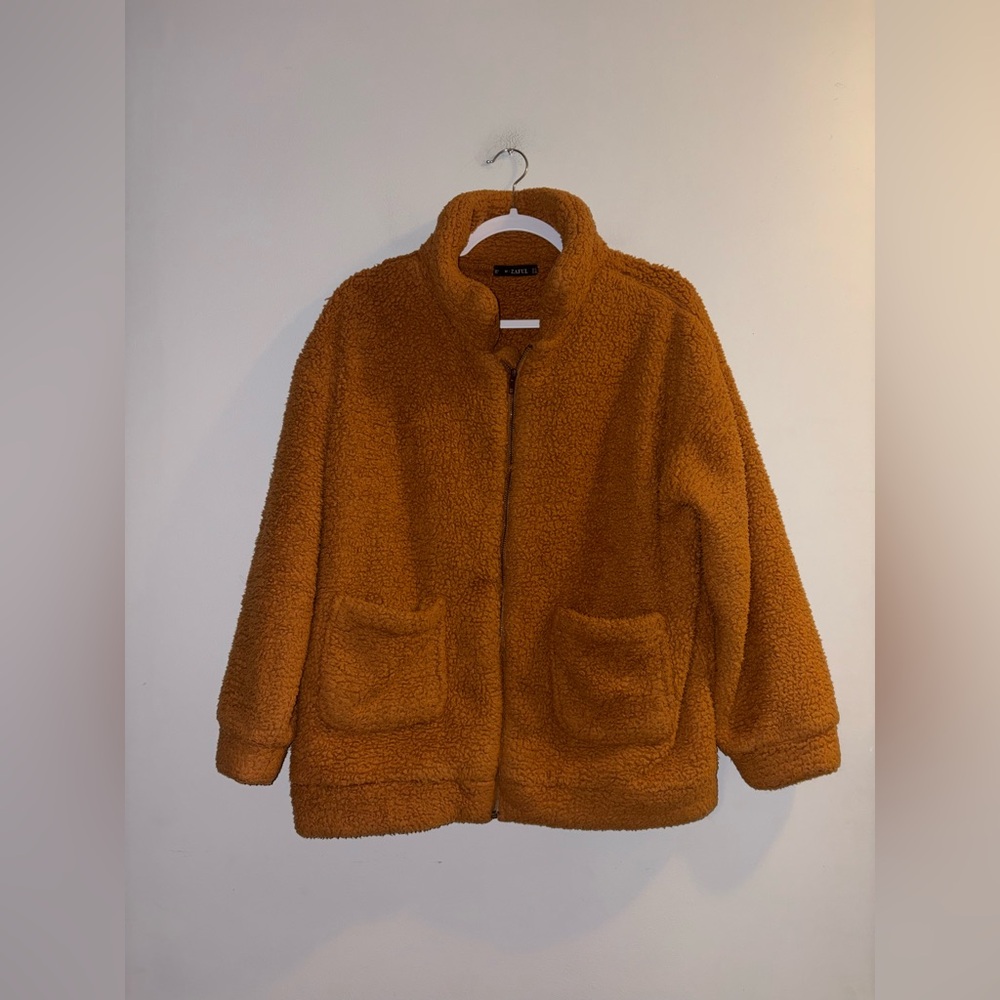 Zaful | Brown Teddy Jacket